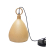 Lampa wisząca metalowa  Wabi Sabi z ozdobnym trzonem